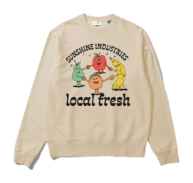Sweatshirt Edmmond Studios Men Local Fresh Plain Tan 2023