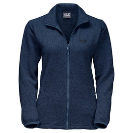 Fleecejacke Jack Wolfskin Caribou Asylum Blau Damen