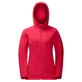 Fleecejacke Jack Wolfskin Carson True Red Damen