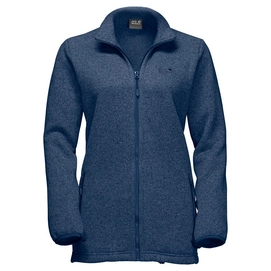 Fleecejacke Jack Wolfskin Caribou Altis Blau Damen
