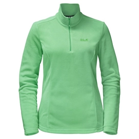 Fleece Jack Wolfskin Gecko Women Spring Green
