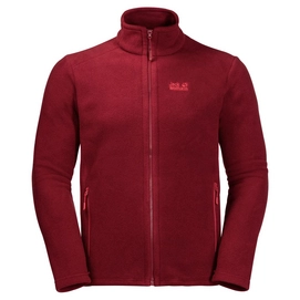 Fleecejacke Jack Wolfskin Midnight Moon Red Maroon Herren