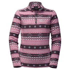 Fleece Jack Wolfskin Ice Crystal Fleece Women Rosebud