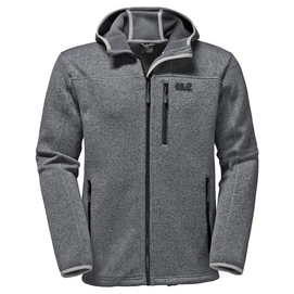 Fleece Jack Wolfskin Norrland Men Dark Iron