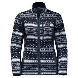 Sweatjacke Jack Wolfskin Shackleton Flex Women Night Blau Damen