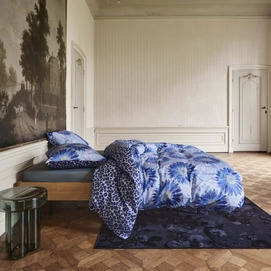 Dekbedovertrek Essenza Yule Chambray Blue Satijn