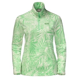 Trui Jack Wolfskin Jungle Halfzip Spring Green All Over