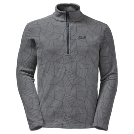 Pull Jack Wolfskin Forest Leaf Halfzip Men Alloy All Over
