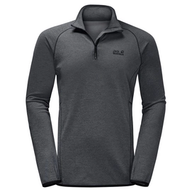 Pull Jack Wolfskin Hydropore Half Zip Men Dark Iron