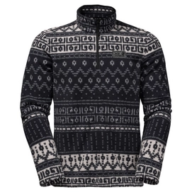 Pullover Jack Wolfskin Shackleton Pullover Schwarz Herren