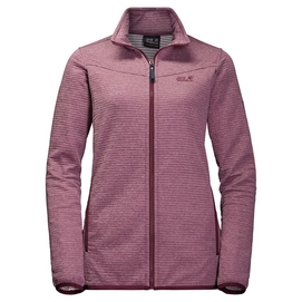 Fleecejacke Jack Wolfskin Tongari Jacket Garnet Red Damen