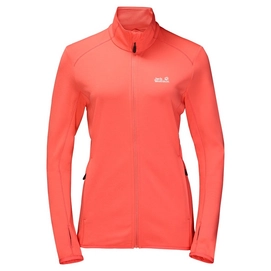 Gilet Jack Wolfskin Hydropore Jacket Women Hot Coral