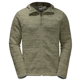 Fleecejacke Jack Wolfskin Aquila Hooded Jacket Khaki Herren