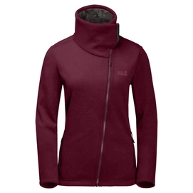 Fleecejacke Jack Wolfskin Atlantic Sky Garnet Red Damen