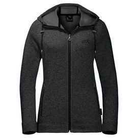 Fleecejacke Jack Wolfskin Finley Black Damen