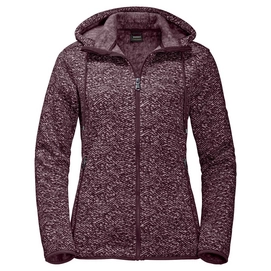 Jacke Jack Wolfskin Belleville Burgundy All Over Damen