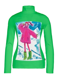 Long Sleeve Goldbergh Women's Coolgirl Long Sleeve T-Shirt Flash Green