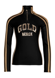 Ski Sweatshirt Goldbergh Women Goblet Black/Gold