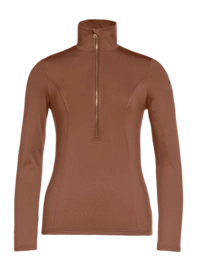 Ski Sweatshirt Goldbergh Women's Serena Dark Brown