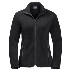 Fleecejacke Jack Wolfskin Moonshine Track Black Damen