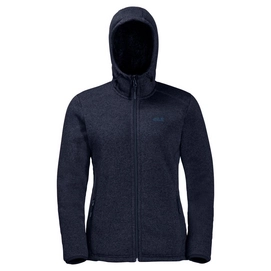 Strickjacke Jack Wolfskin Lakeland Midnight Blue Damen