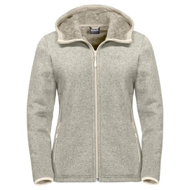 Strickjacke Jack Wolfskin Lakeland White Sand Damen