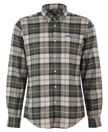 Overhemd Barbour Men Kyeloch Tailored Shirt Forest Mist