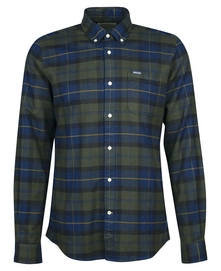 Chemise Barbour Homme Kyeloch Tailored Shirt Olive Night