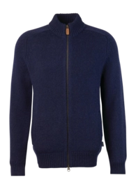 Vest Barbour Men Calder Knitted Zip Thru Navy