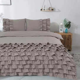 Dekbedovertrek Dreamhouse Cyprus Taupe Percal