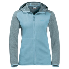 Fleecejacke Jack Wolfskin Elk Hooded Stratosphere Damen