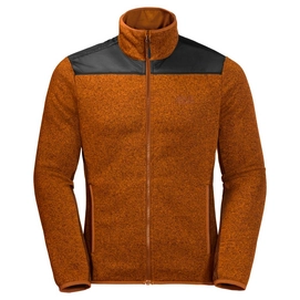 Fleecejacke Jack Wolfskin Elk Lodge Desert Orange Herren
