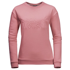 Pullover Jack Wolfskin Logo Rose Quartz Damen