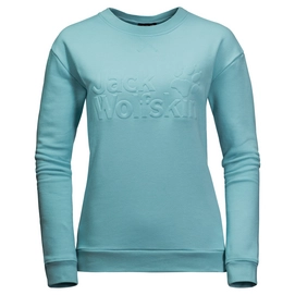 Pullover Jack Wolfskin Logo Blau Damen