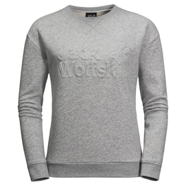 Jumper Jack Wolfskin Women Logo Light Grey