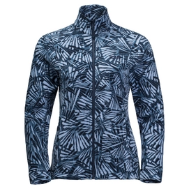 Fleecejacke Jack Wolfskin Kiruna Forest Midnight Blue All Over Damen