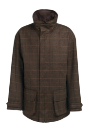 Jas Barbour Men Wool Beaconsfield Burnhill Brown Check-S