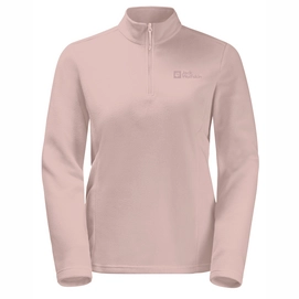 Pullover Jack Wolfskin Taunus Half Zip Damen Rose Smoke