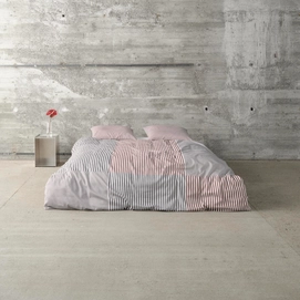 Duvet Marc O'Polo Ellan Crimson Brown Satin