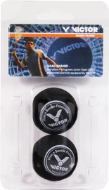 Squashbal Victor Blauwe Stip (2-delig)