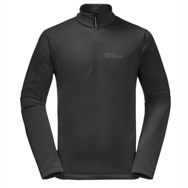 Pull Jack Wolfskin Homme Baiselberg Half Zip Black