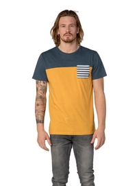 T-Shirt Protest Men Scorpion Longfit T-Shirt Dark Yellow