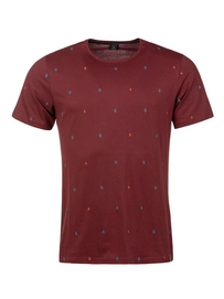 T-Shirt Protest Men Solution T-Shirt Merlot