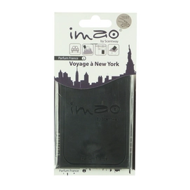 Luchtverfrisser IMAO Parfumkaart Voyage à New-York Zwart