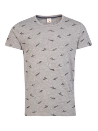 T-Shirt Protest Men Niel Dark Grey Melee