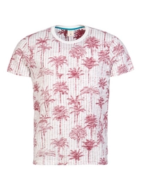 T-Shirt Protest Men Boswell Red Sangria