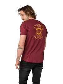 T-Shirt Protest Men Send T-Shirt Merlot