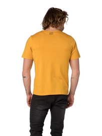 T-Shirt Protest Men Sandwich T-Shirt Dark Yellow