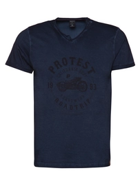 T-Shirt Protest Men Lew Ground Blue