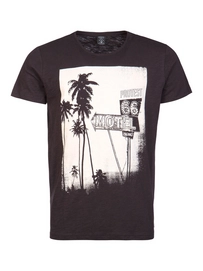 T-Shirt Protest Farlow True Schwarz Herren